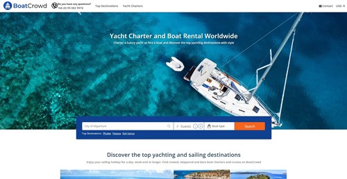 BoatCrowd Homepage