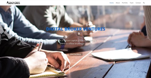 Digital Broker Ventures Homepage