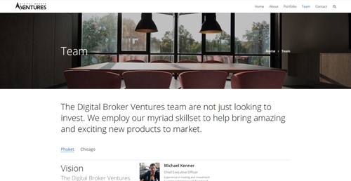 Digital Broker Ventures Team