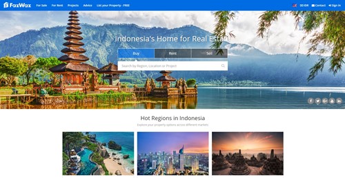 FazWaz Indonesia Homepage