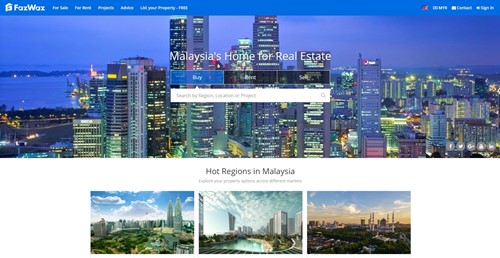 FazWaz Malaysia Homepage