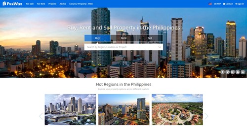FazWaz Philippines Homepage