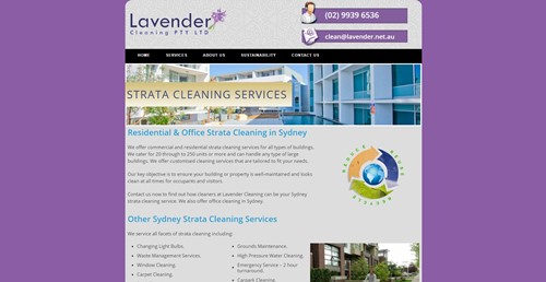 Lavender Cleaning Residential Strata Cleaning