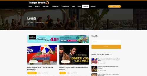Thaiger Events Category Page
